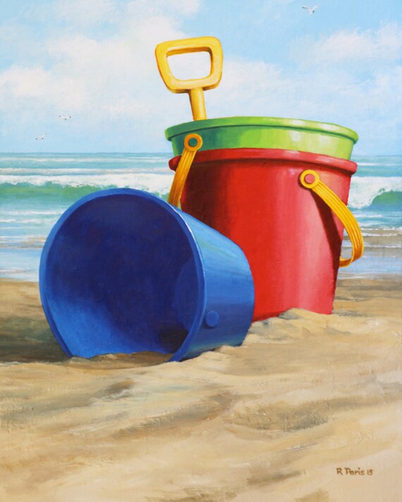 beach buckets