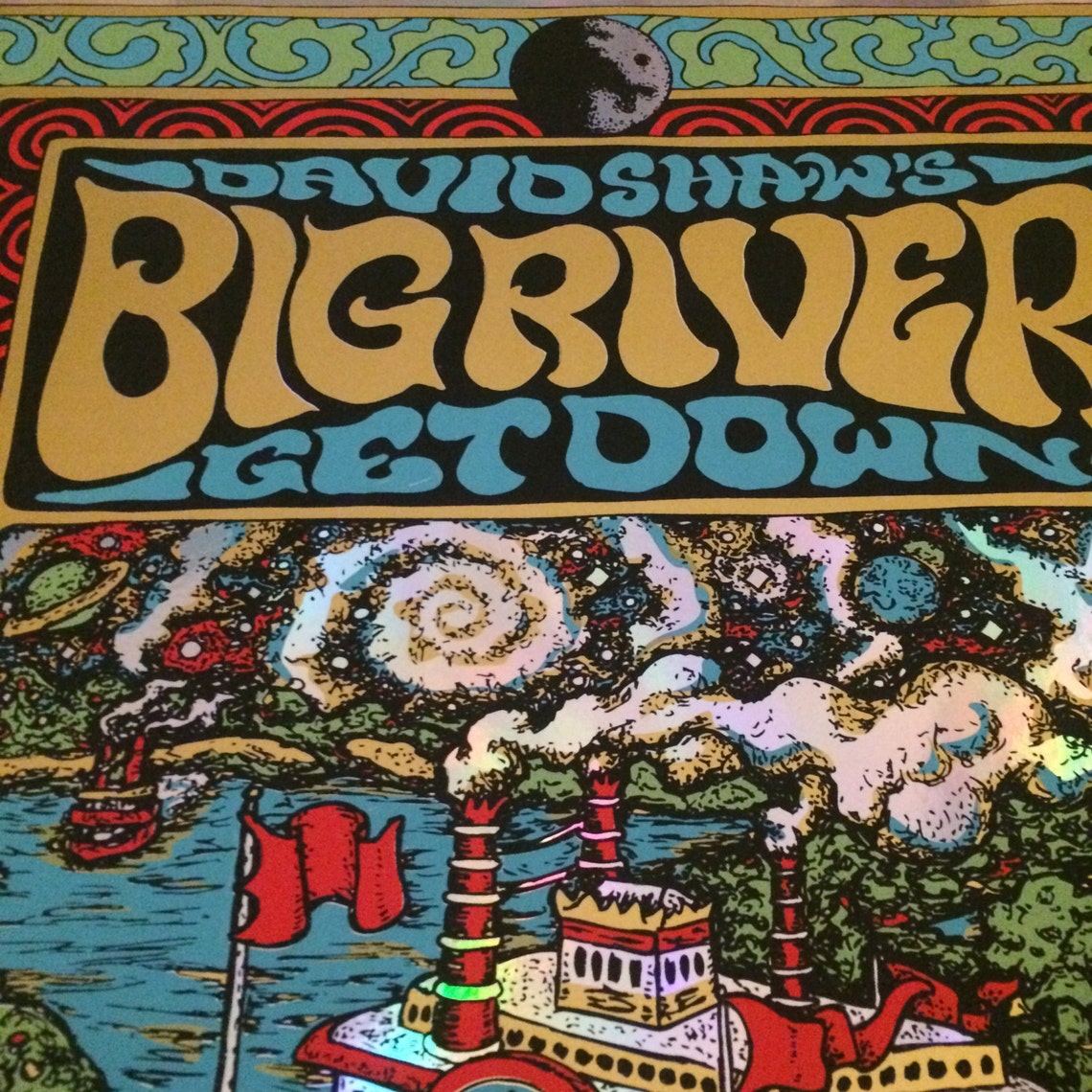 David Shaw's Big River Get Down Print by Nathaniel Deas Etsy