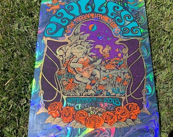 Phil Lesh 9/6/2018 Capitol Theatre FOIL VARIANT poster