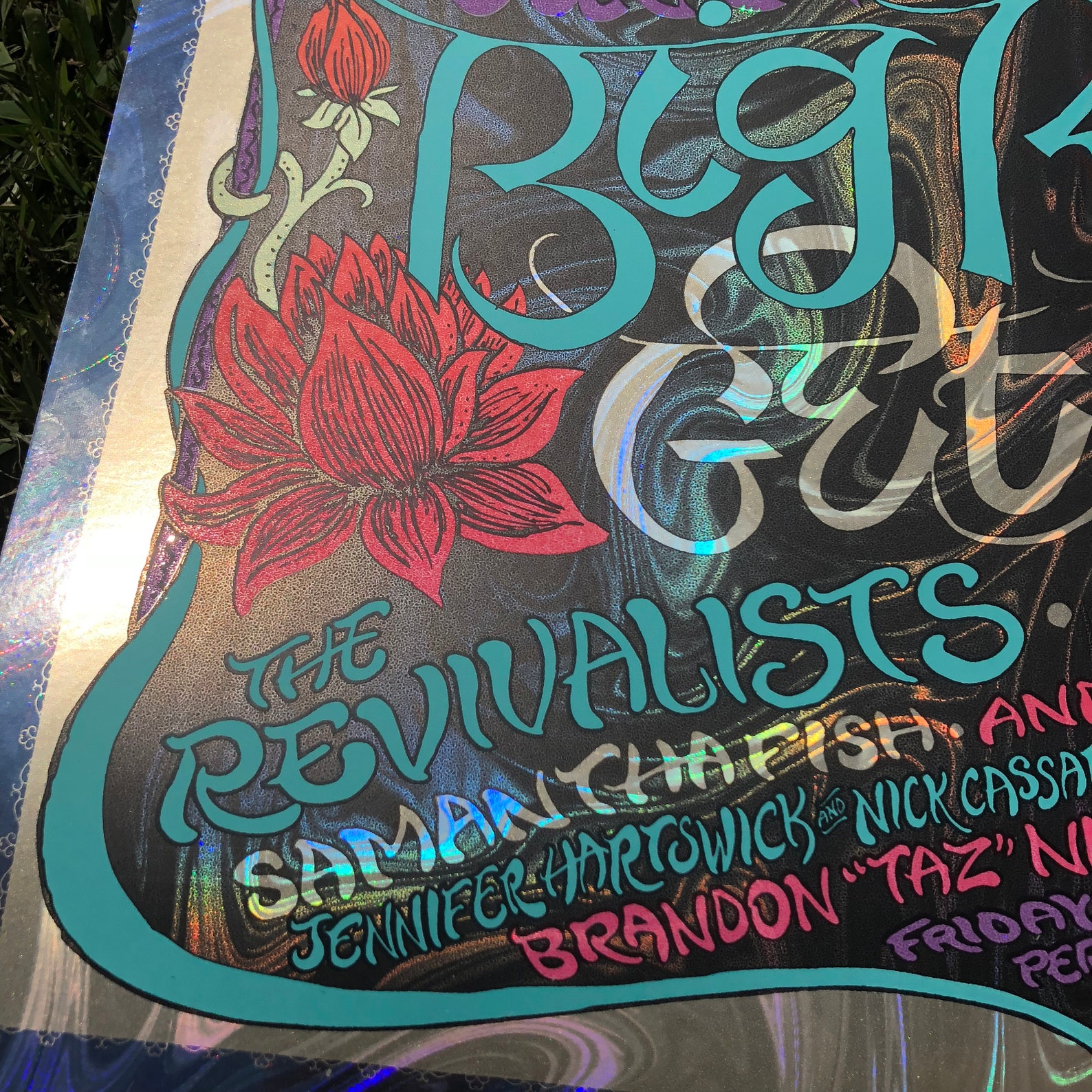 2018 Big River Get Down FOIL VARIANT poster Etsy