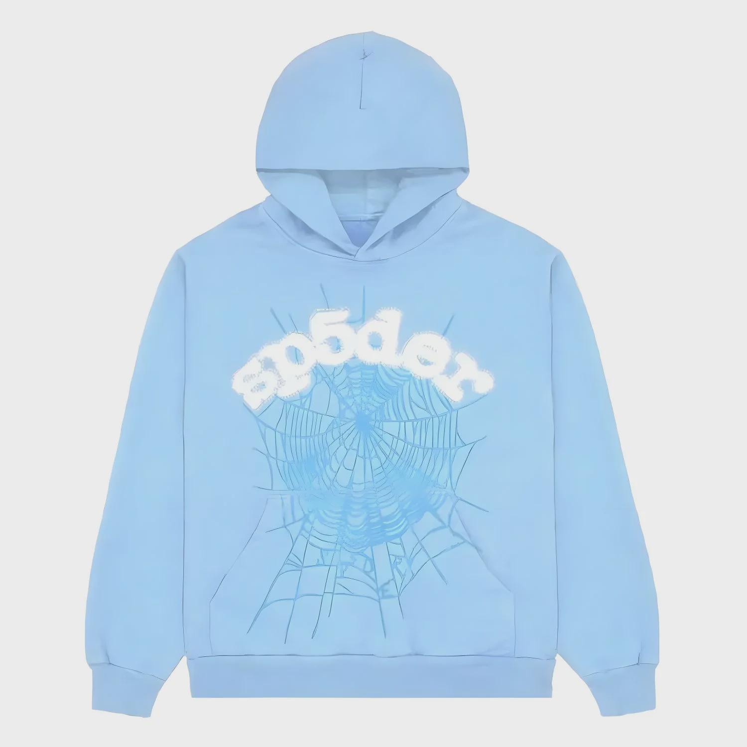 Sp5der hoodie sky blue - Etsy 日本