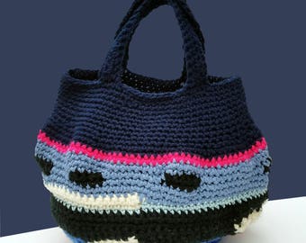 Crochet bag, Handbag, Knitted bag, Yarn bag, Knitted handbag, Chunky Knit bag, Boho Bag, Handknit bag