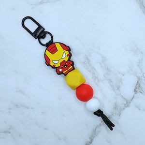 Iron Superhero Bag Swag Keychain