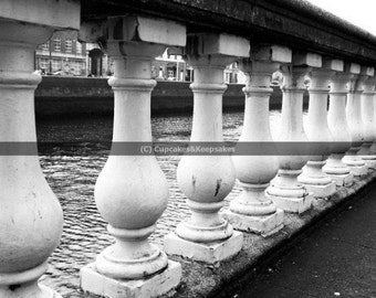 Dublin "O' Connell Bridge" schwarz / weiß feine Kunst Fotografie