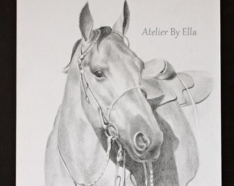 Custom Pet portrait, Personalised drawing,  Graphite Hand Draw portraits, Dog picture, Cat ,Horse, A4 size