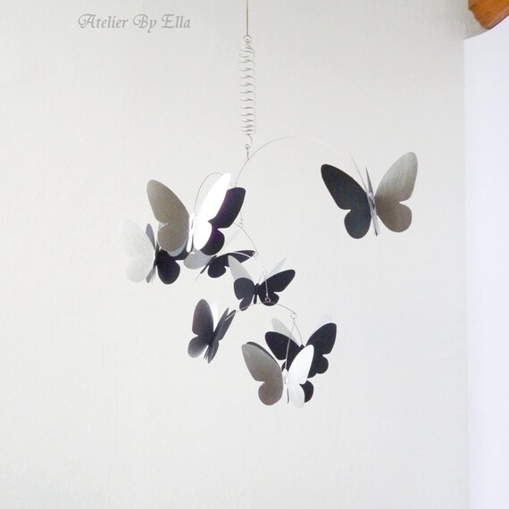 Bronze Wire 38cm Thai Gifts Metal Wall Art Butterfly Butterflies