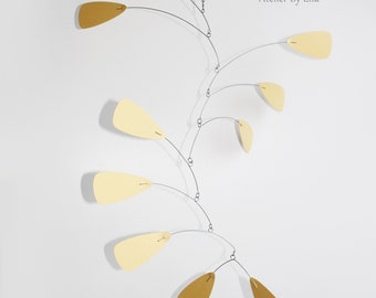 Kinetic mobile, Hanging mobile,  for home, decor with movement