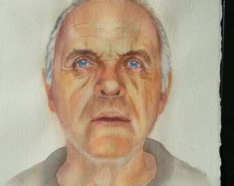 Personalisiertes Portrait in Aquarell von Ihrem Foto