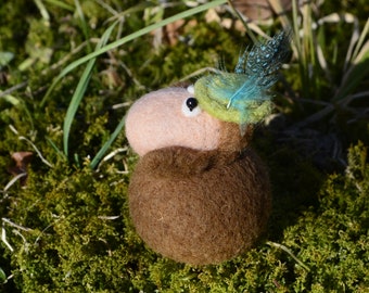 Robin the Sheep, needle felted sheep, funny, rebel, fun gift, easter decoration, spring