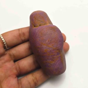 Rubí rojo natural en bruto / Ejemplar de mineral de cristal auténtico (para la fabricación de joyas)
