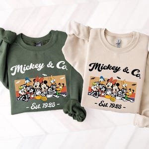 Disney Vintage Mickey & Co Shirt, Disney Family Shirt, Mickey Mouse Tee, Disney Trip Shirt, Classic Disney Shirts for Family Fun