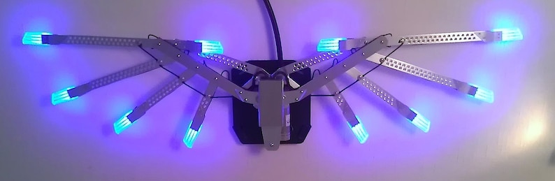 Mechanical Wings V1.5 with LED Light Effects image 1