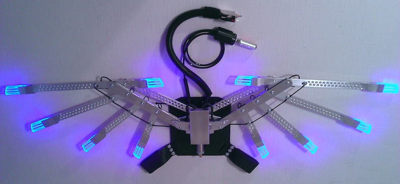 Mechanical Wings V1.5 with LED Light Effects image 8