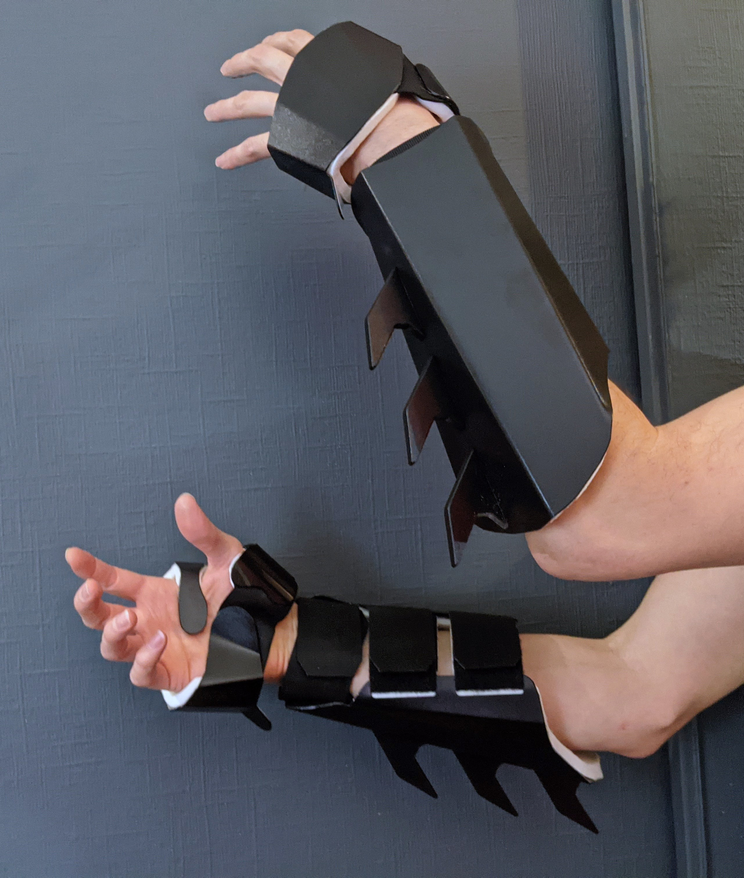 V3.0 Metal Batman Gauntlets Martial Arts Grade Etsy