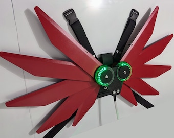 Pull Cord Wings with Customizable Wing Blade Color and Light Effects