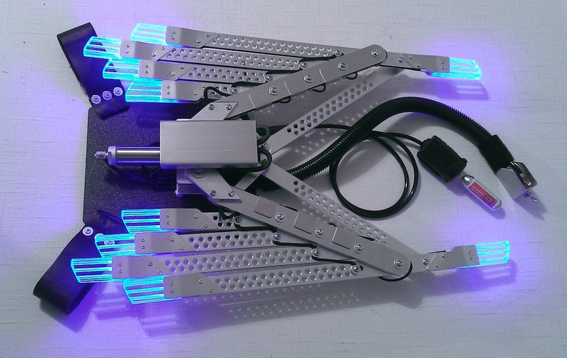Mechanical Wings V1.5 with LED Light Effects image 9