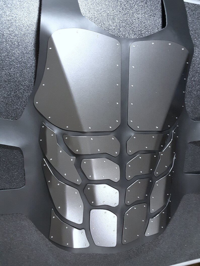 Batman Torso Armor Aluminum or Titanium Plating Etsy