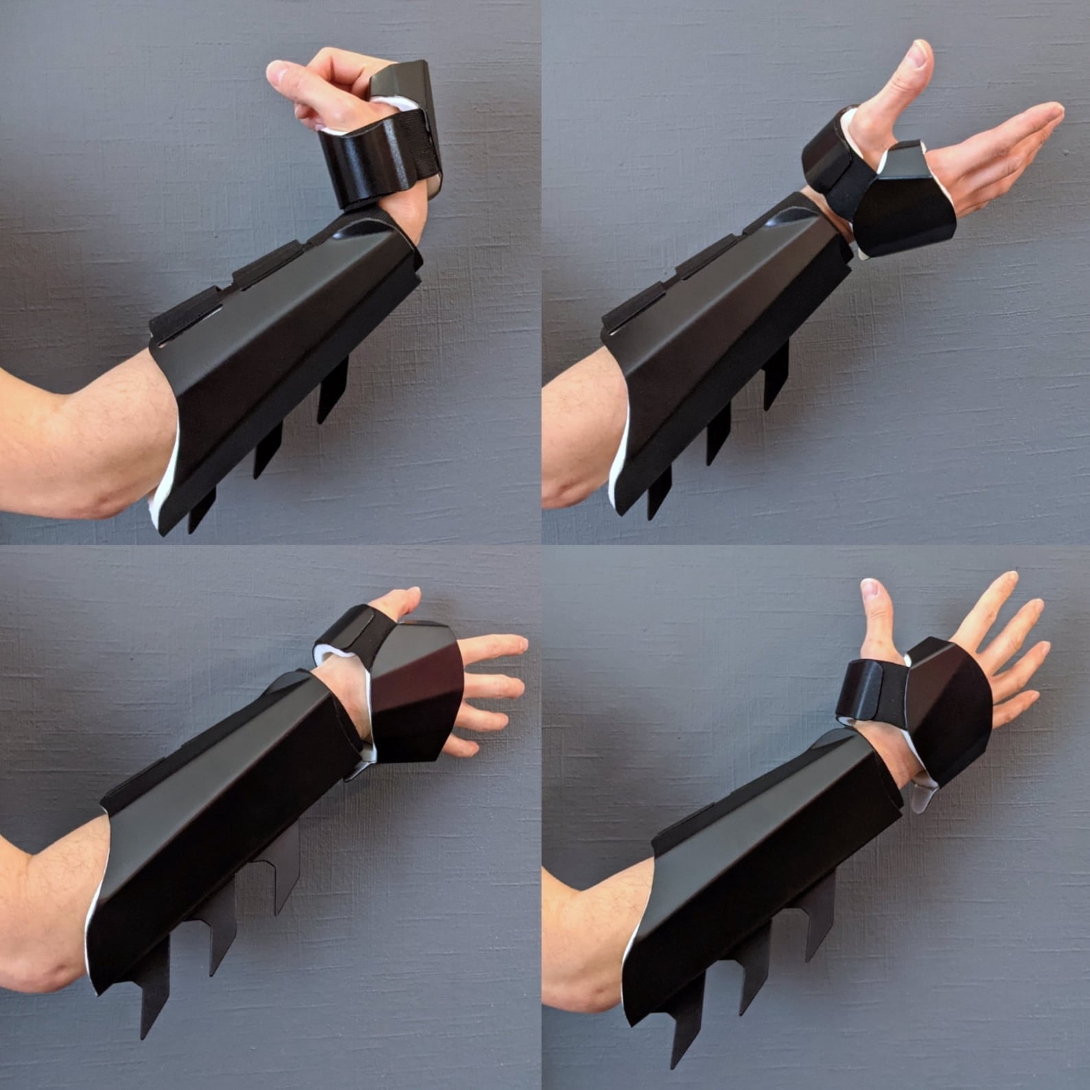V3.0 Metal Batman Gauntlets Martial Arts Grade Etsy