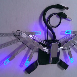 Mechanical Wings V1.5 with LED Light Effects image 6