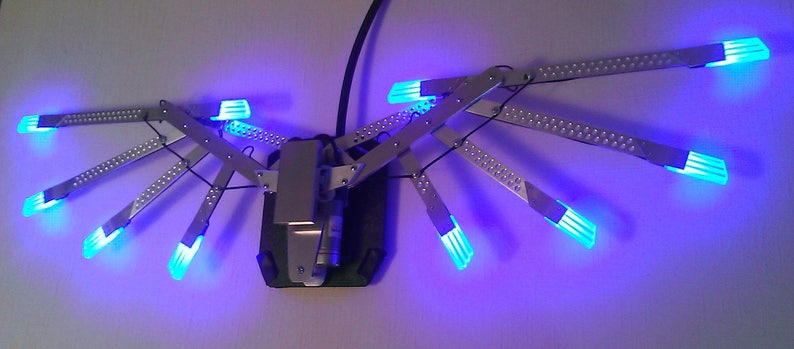 Mechanical Wings V1.5 with LED Light Effects image 2