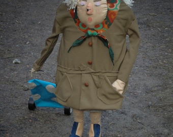 Grandma puppet
