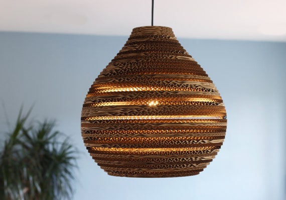 Teardrop pendant on sale light shade