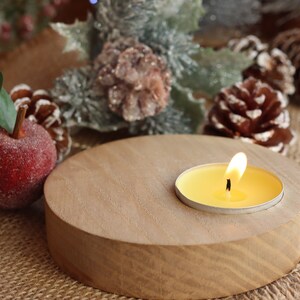 Wooden Tea Light Holder, Candle Holder, Tea Lights