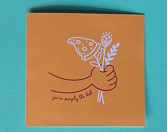 Pizza Card | Simply the Best Blank Card