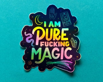 Pure F%&*ing Magic | Sticker