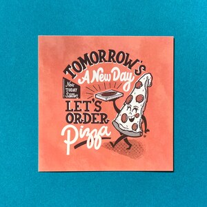 Let&#39;s Order Pizza | Wall Art | Mini-Print