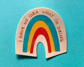 No Idea Rainbow | Sticker