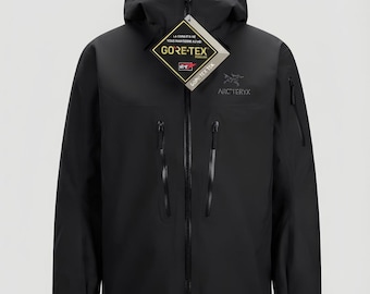 Arcteryx Alpha SV Gore-Tex wasserdichte und winddichte Jacke im angesagten Unisex-Stil für Outdoor-Wanderungen