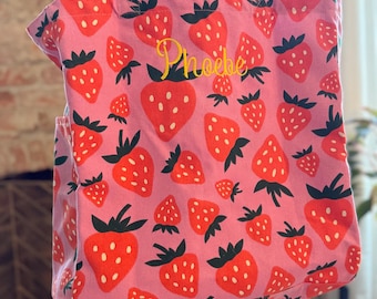 Custom Embroidered Canvas Tote