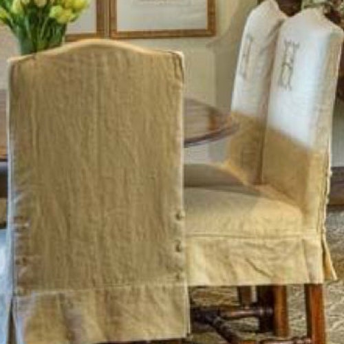Custom Dining Slipcovers Etsy