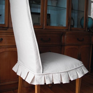 Custom Dining Chair Slipcover