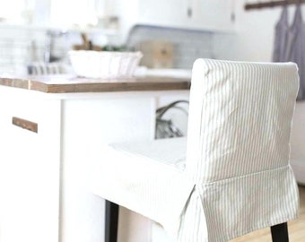 Custom Barstool Slipcover