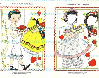 Paper Doll Mate Etsy