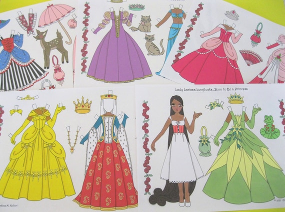 Disney Princess Paper Dolls To Print