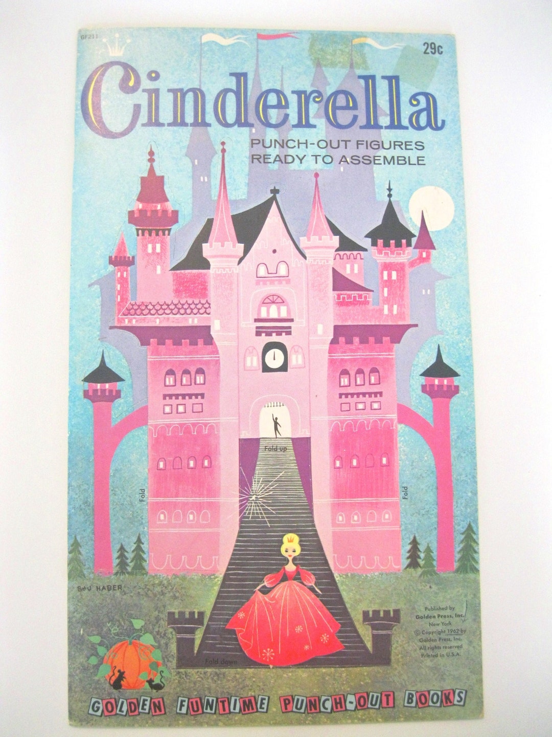 INSTANT Download--rare Cinderella Printable Play Book W/ Figures, Props, Settings to Print and ...