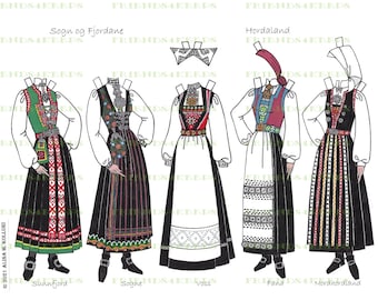 Bunad – the Norwegian traditional costume