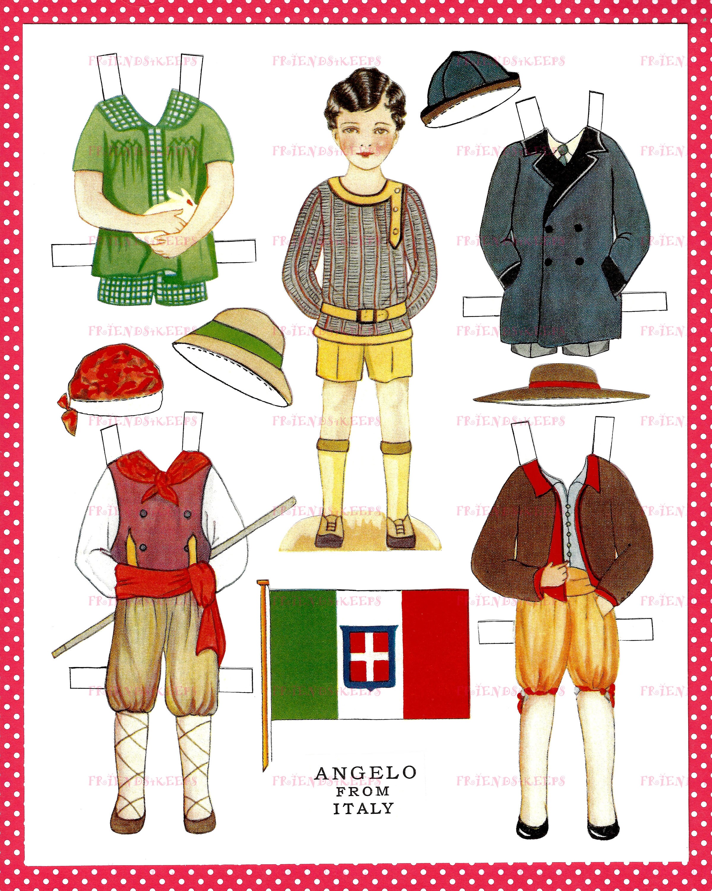 【希少・美品】1935年アメリカの小さな絵本 お人形さん達のTEA PARTY 61L+B-v8l7L._UF350,350_QL80_.jpg