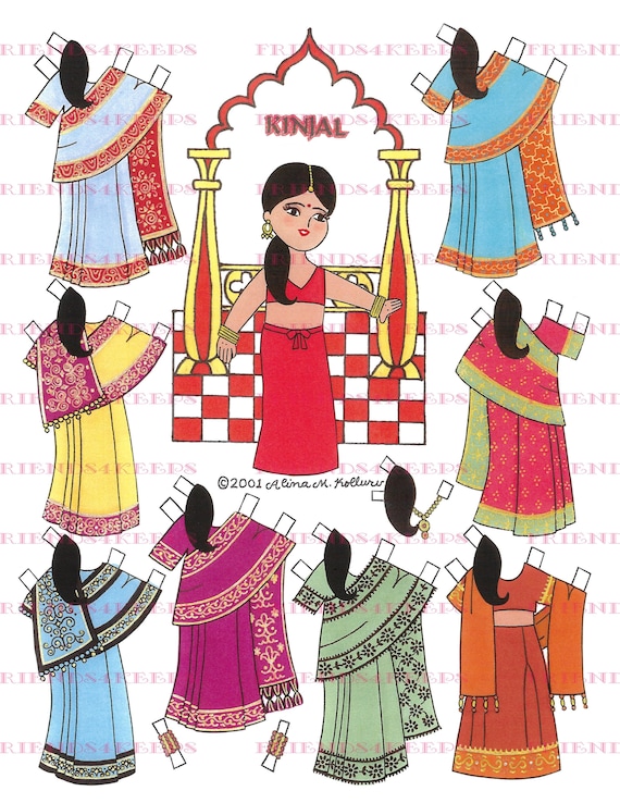 Printable SARI GIRLS 