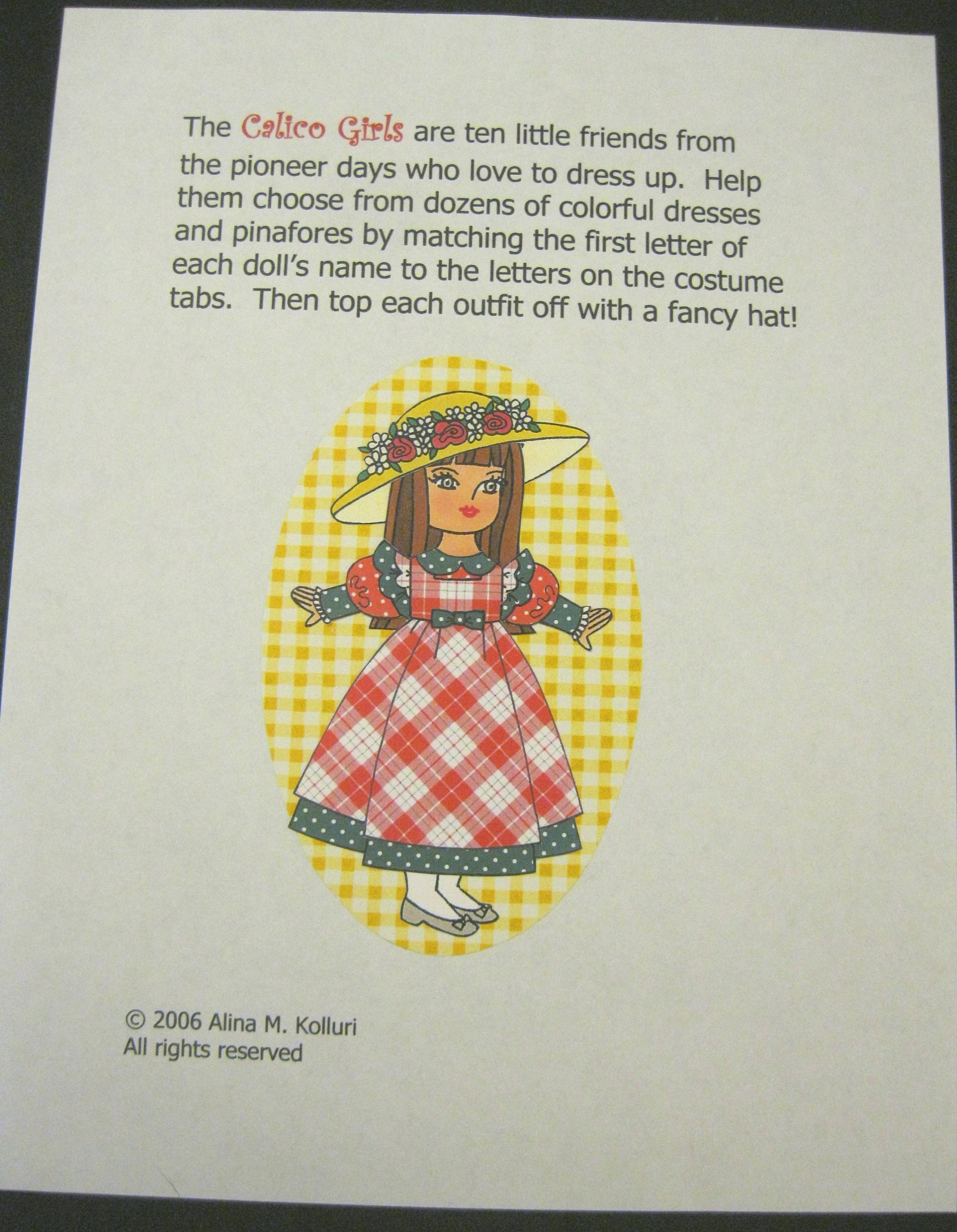 Pioneer Girl and Pioneer Boy Paper Doll Printables