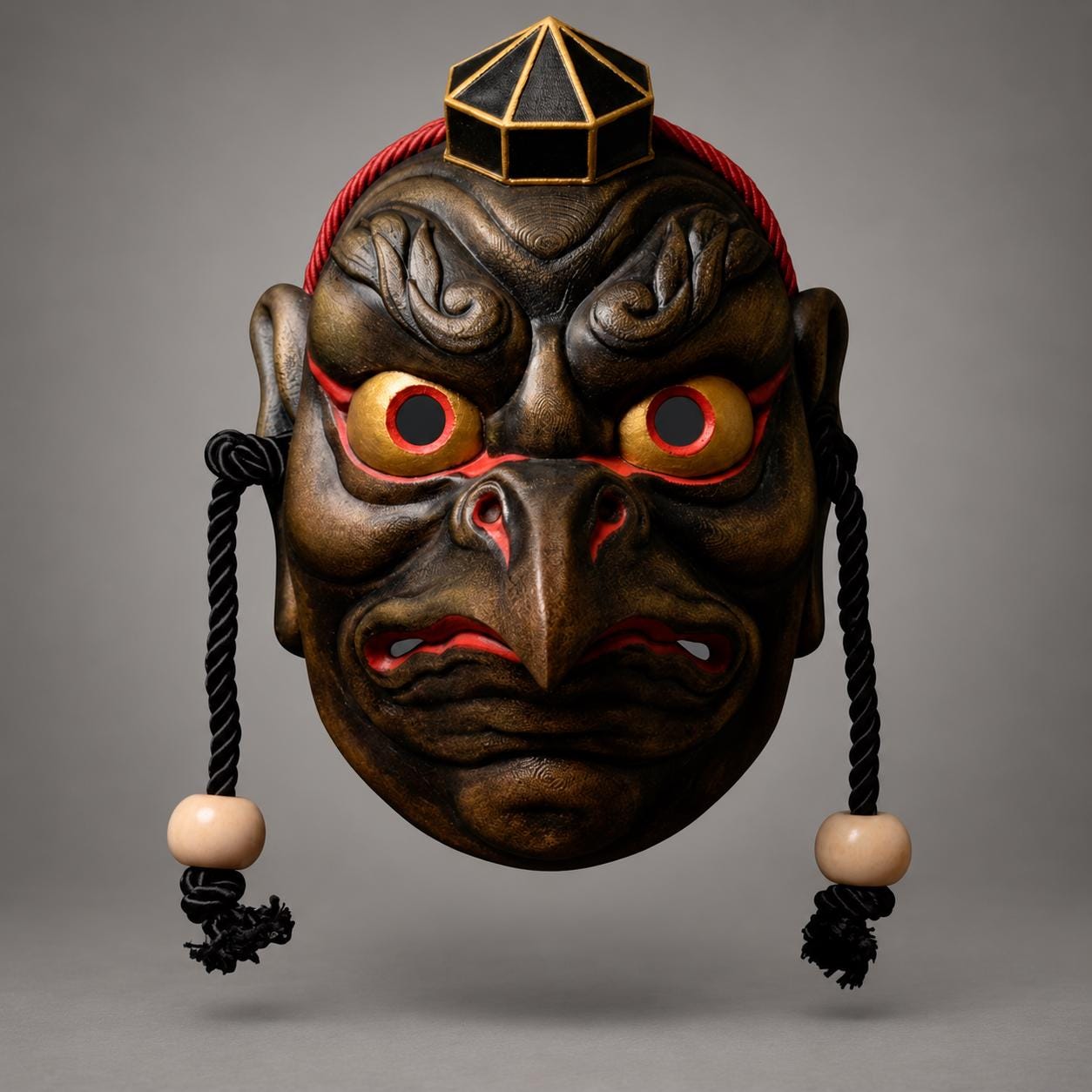 Karasu tengu mask - Etsy 日本