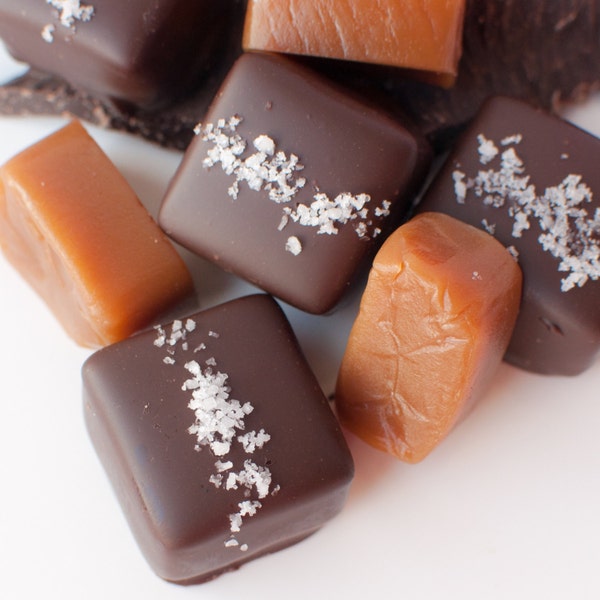 Chocolate Covered Salted Caramels