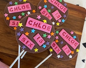 Chocolade lolly's