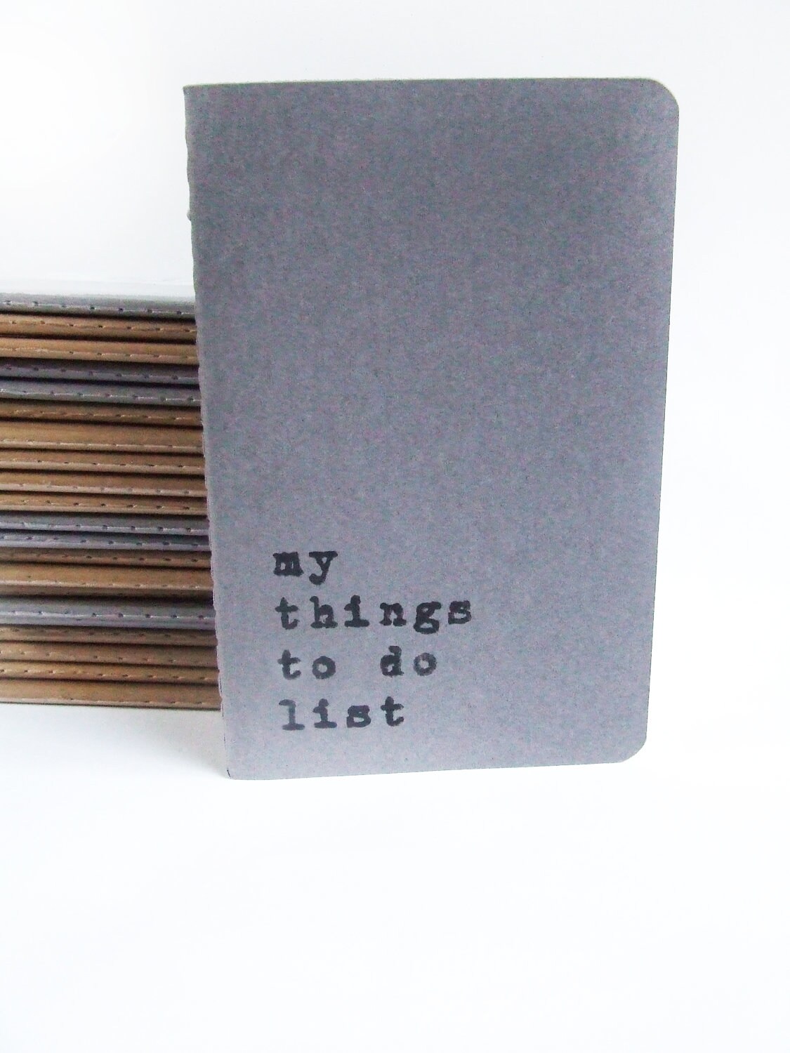 screen printed notebooks