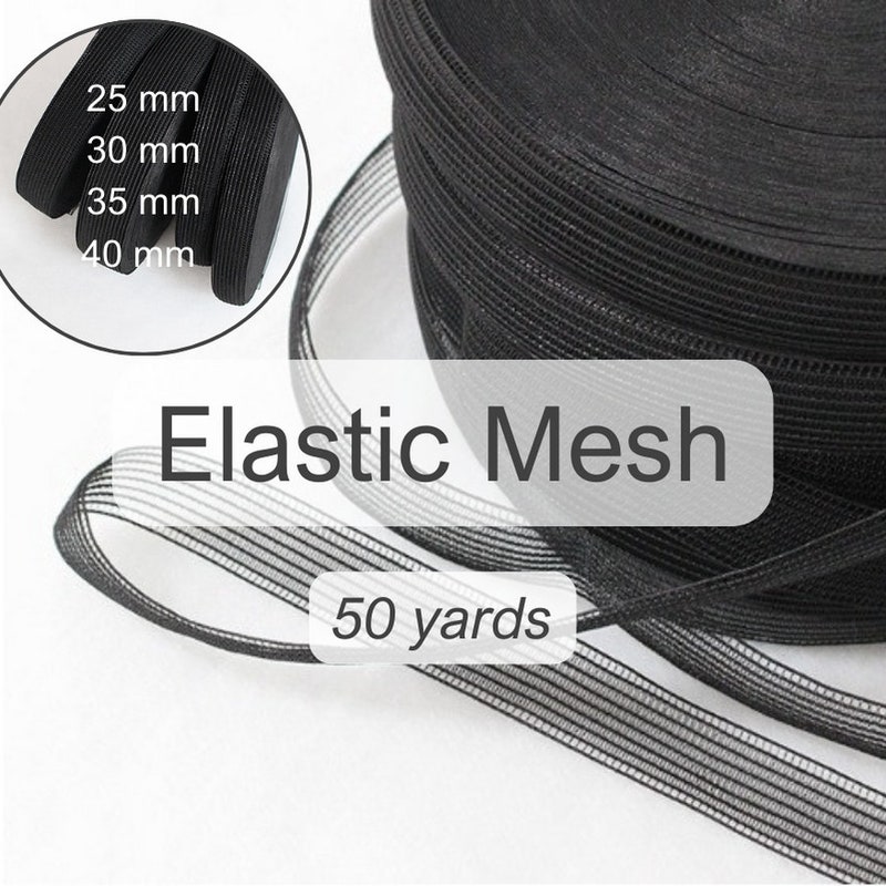 Stringy Elastic Mesh Elastic Band - Etsy