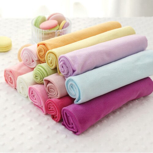 Smooth Minky Fabric Choose From 13 Solid Colors by the Etsy