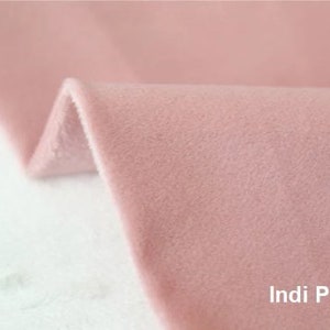 1 mm Smooth Cuddle Minky Fabric, Plush Fabric, Solid Minky Fabric, Choose from 31 Colors, Microfiber, Fabric By the Yard / 22857 image 8